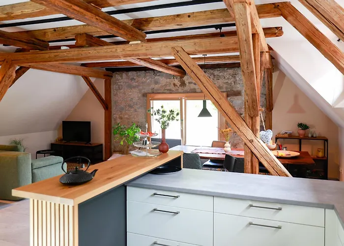 Neu - Wenkheimer Hof Scheunen-loft Apartman *